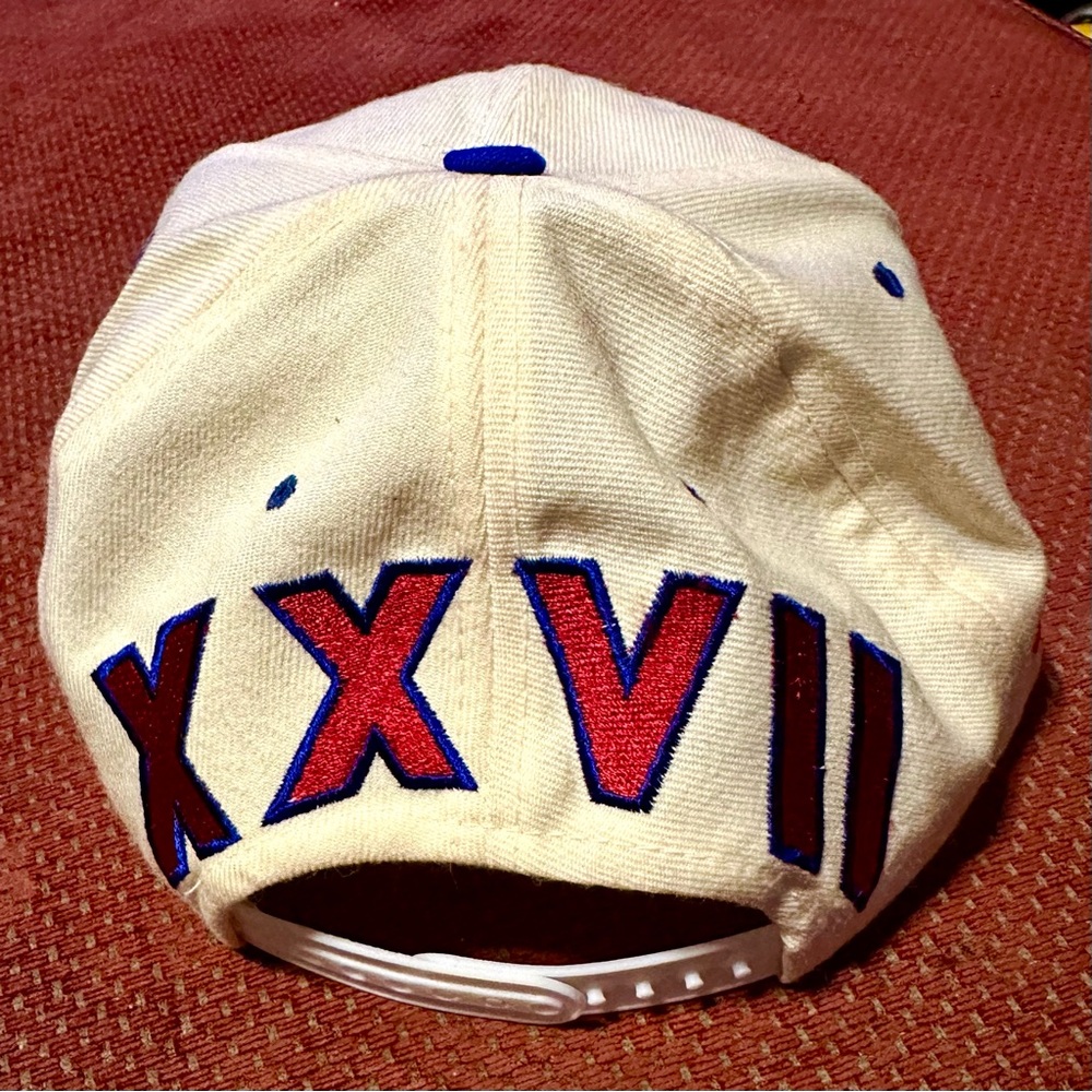 VTG 1993 Super Bowl 27 Buffalo Bills Vs Dallas Cowboys Rose Bowl Snapback NWOT - Picture 3 of 7